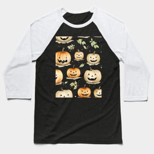 Halloween pattern #2 Baseball T-Shirt